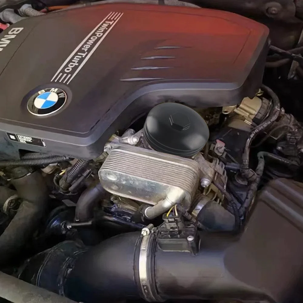 Caja filtro de aceite Billet BMW N20 N26 N52 N54 N55 S55 - imagen 5
