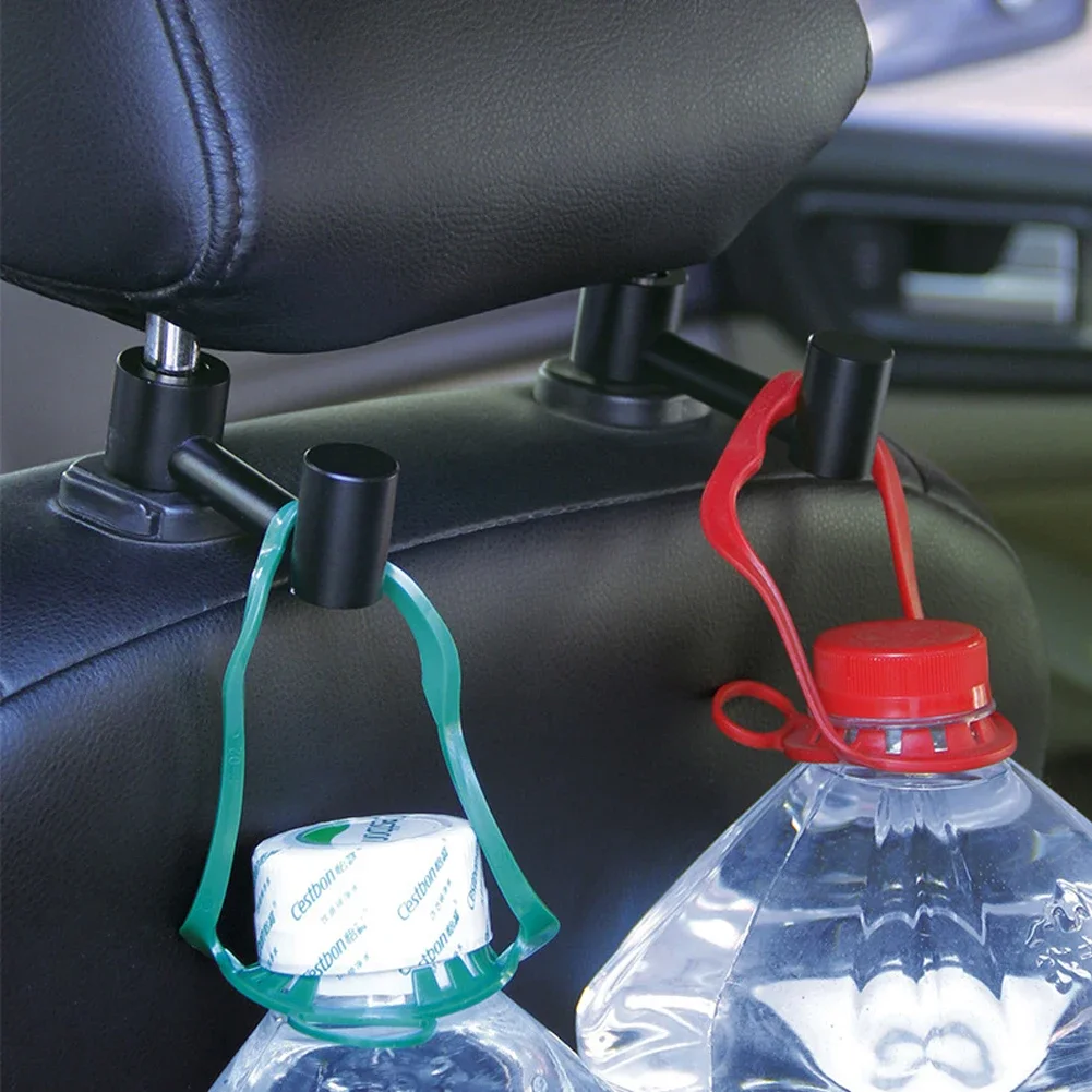 Detalle del soporte organizador para el asiento trasero