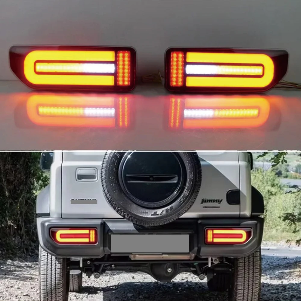 Pilotos traseros LED dinámicos para Suzuki Jimny JB64/JB74 2019-2024