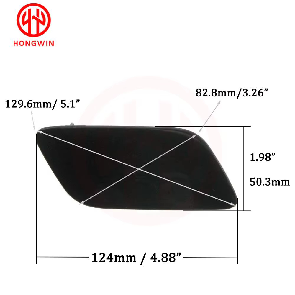Cubiertas lavafaros delanteras Audi Q3 8U 2012-2015 parachoques - imagen 3