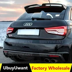 Alerón de techo trasero para Audi A1 2010-2014 de fibra de carbono