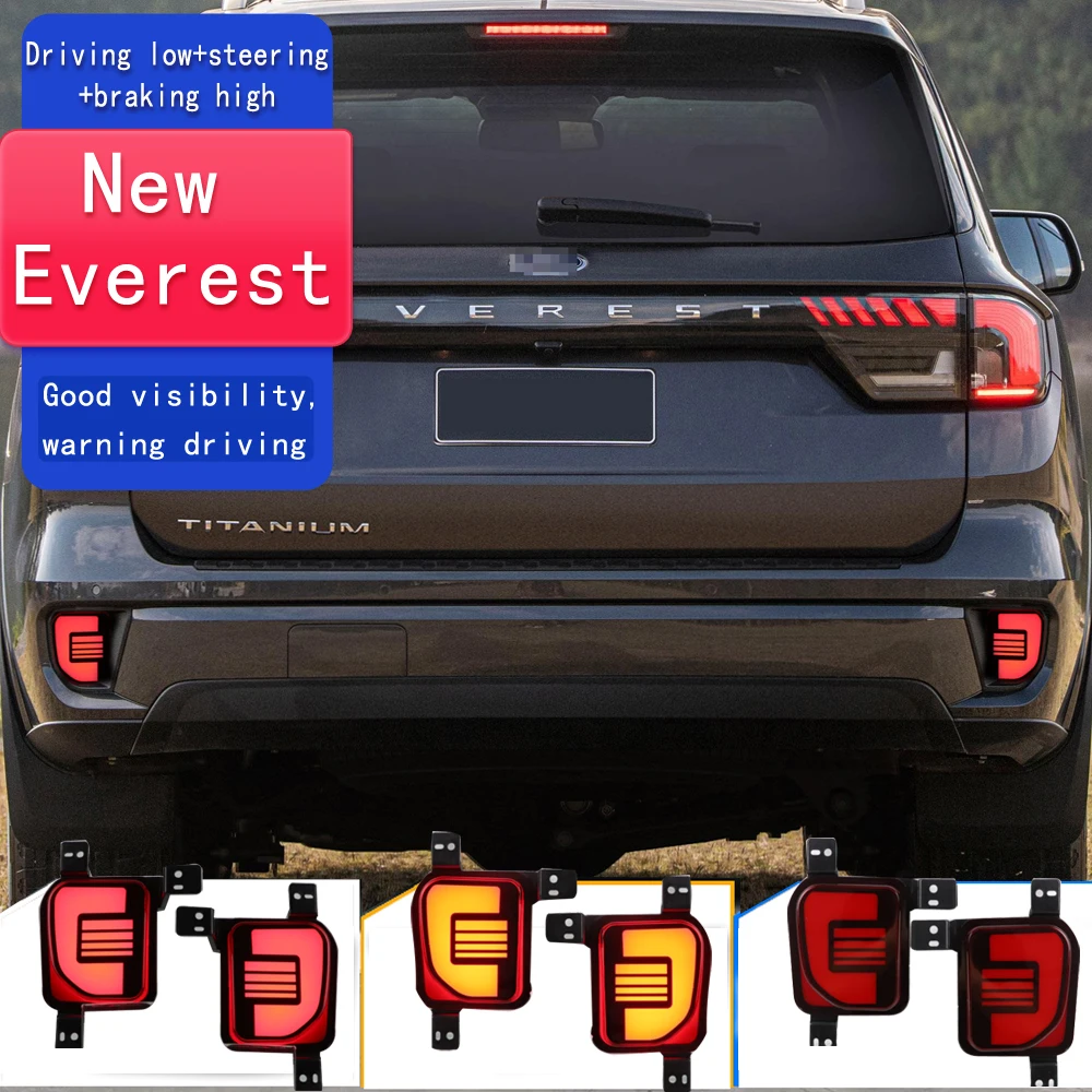 Luz LED trasera con freno y giro para Ford Everest Endeavor 2022-2023