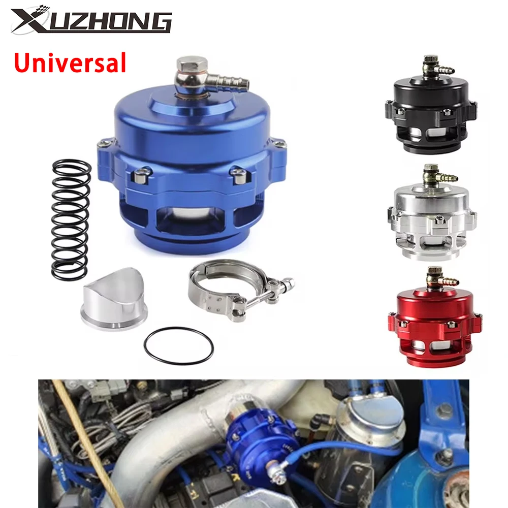 Válvula de descarga turbo universal 50 mm, brida V-Band aluminio