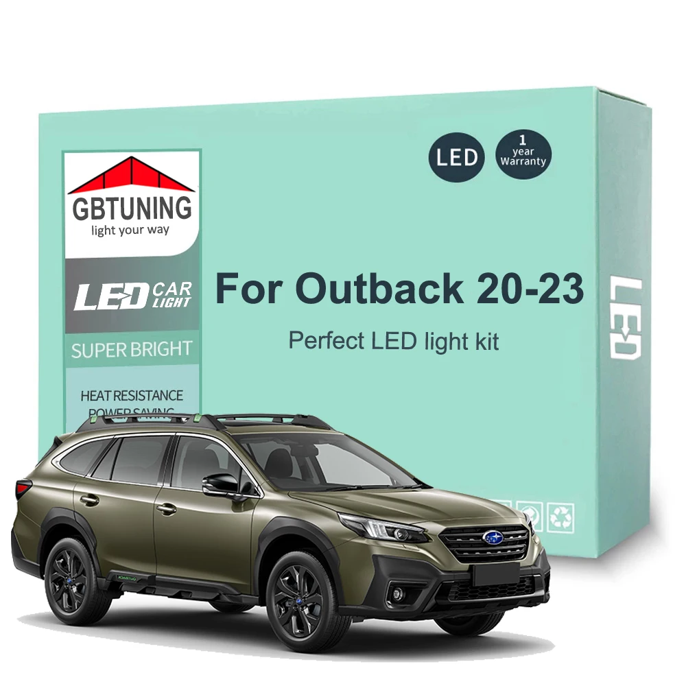 Kit LED interior para Subaru Outback 2020-2023 – Bombillas Canbus
