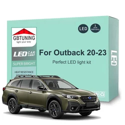 Kit LED interior Subaru Outback 2020-2023 sin errores Canbus