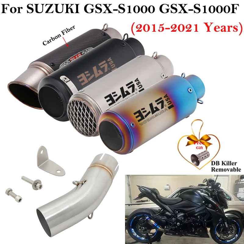 Sistema de escape Suzuki GSX-S 1000/1000F silenciador y tubo enlace