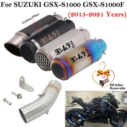 Sistema de escape Suzuki GSX-S 1000/1000F silenciador y tubo enlace