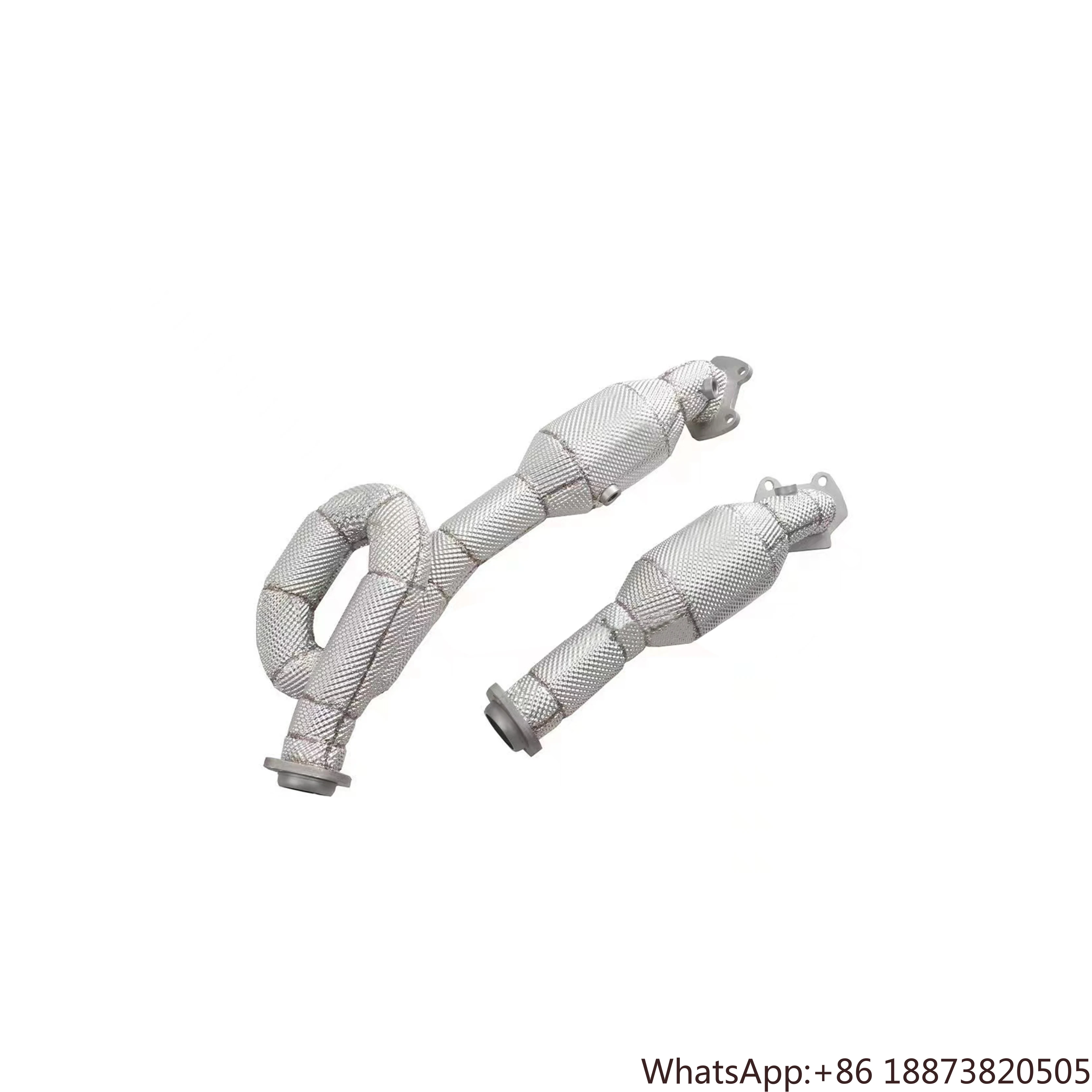 Tubo bajada alto flujo con protector térmico – Jeep Gladiator 3.6