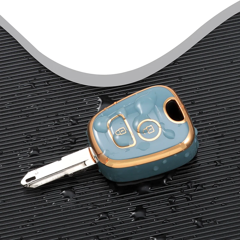 Nueva funda de TPU para llave remota de coche, carcasa para Peugeot 106 107 206 207 306 307 406 407 para Citroen C1 C4, accesorios protectores Fob - imagen 5
