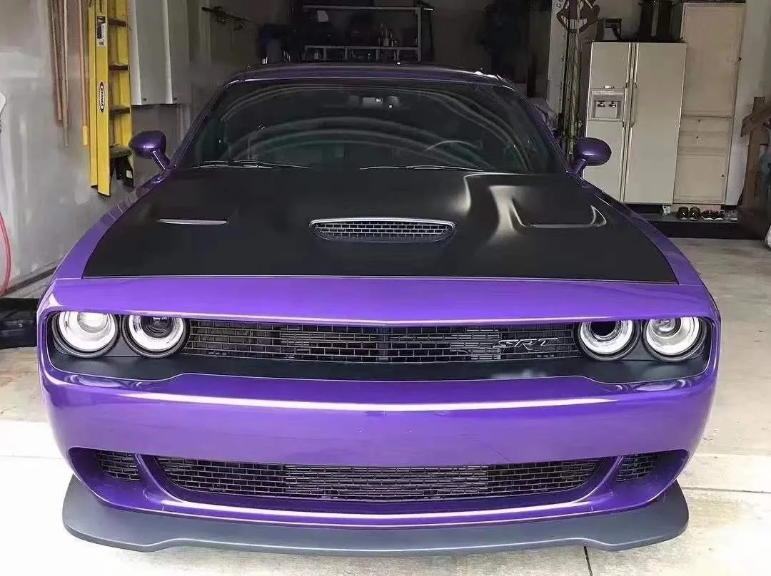 Para Dodge Challenger SRT Hellcat Car Facelift actualiza el Kit de carrocería a 2023 SRT Demon parachoques delantero guardabarros anchos protección de ruedas - imagen 3