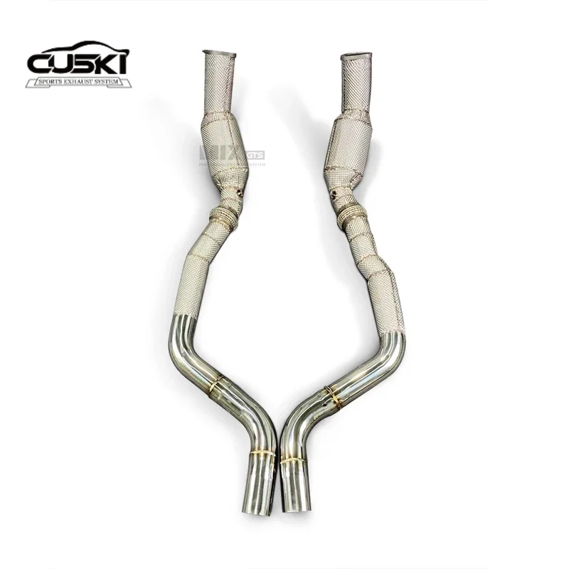 Bajante escape catalizador acero inoxidable Chrysler 300C 5.7 V8 - imagen 2