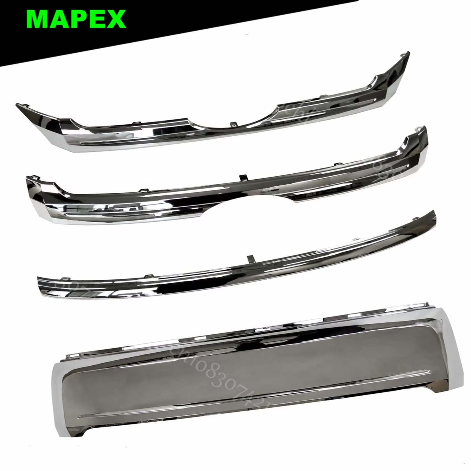 Kit molduras de rejilla delantera Ford Edge 2011-2014 - imagen 2