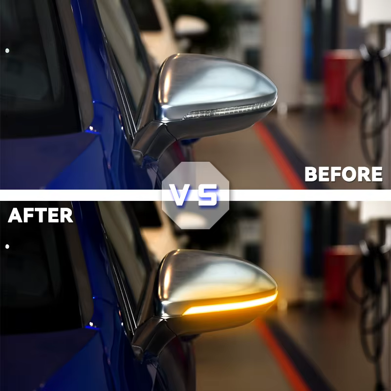 Intermitente dinámico LED para VW Golf MK7, Touran y R-Line - imagen 2