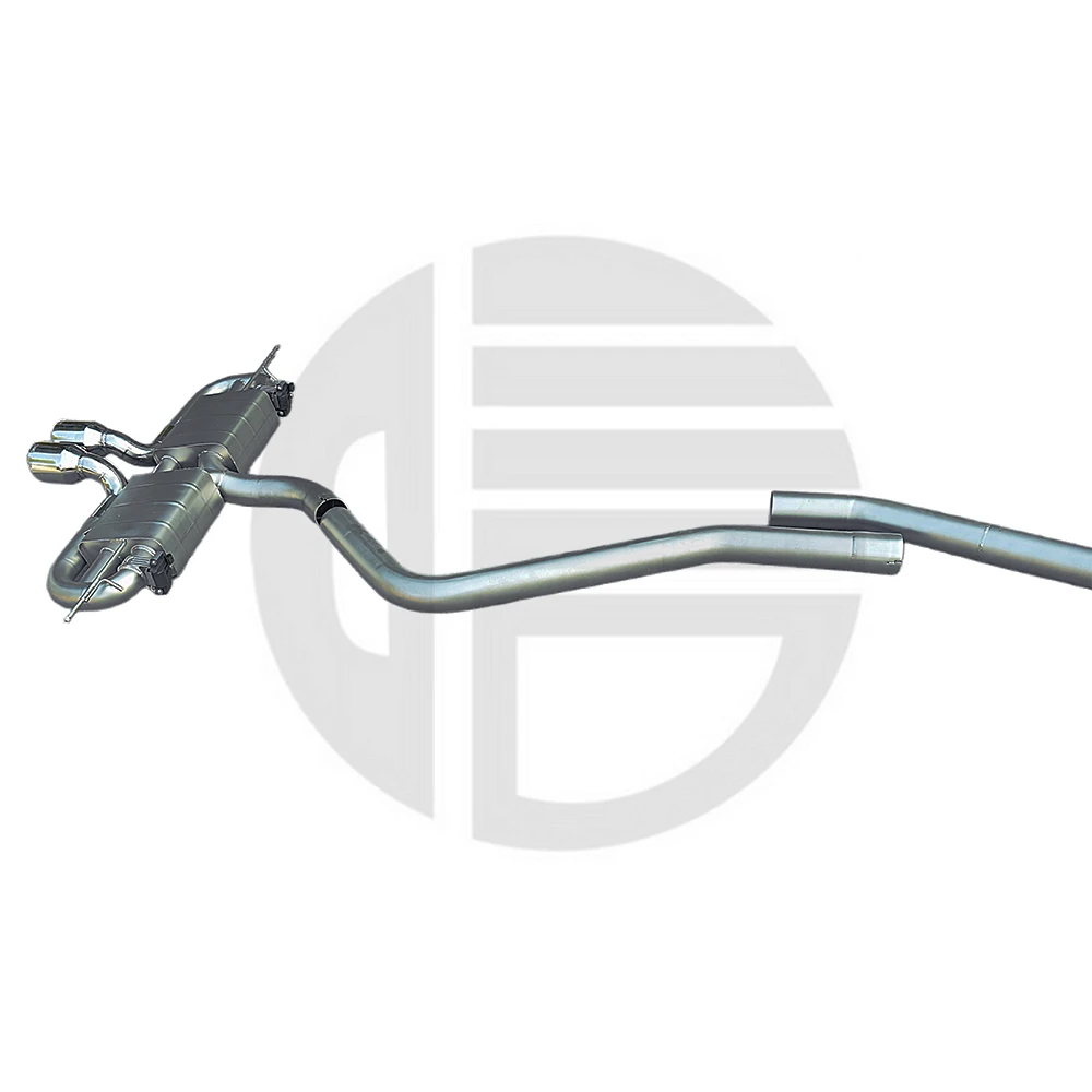 Escape acero inoxidable tubo y silenciador BMW X6 E71 2007-2014 - imagen 2