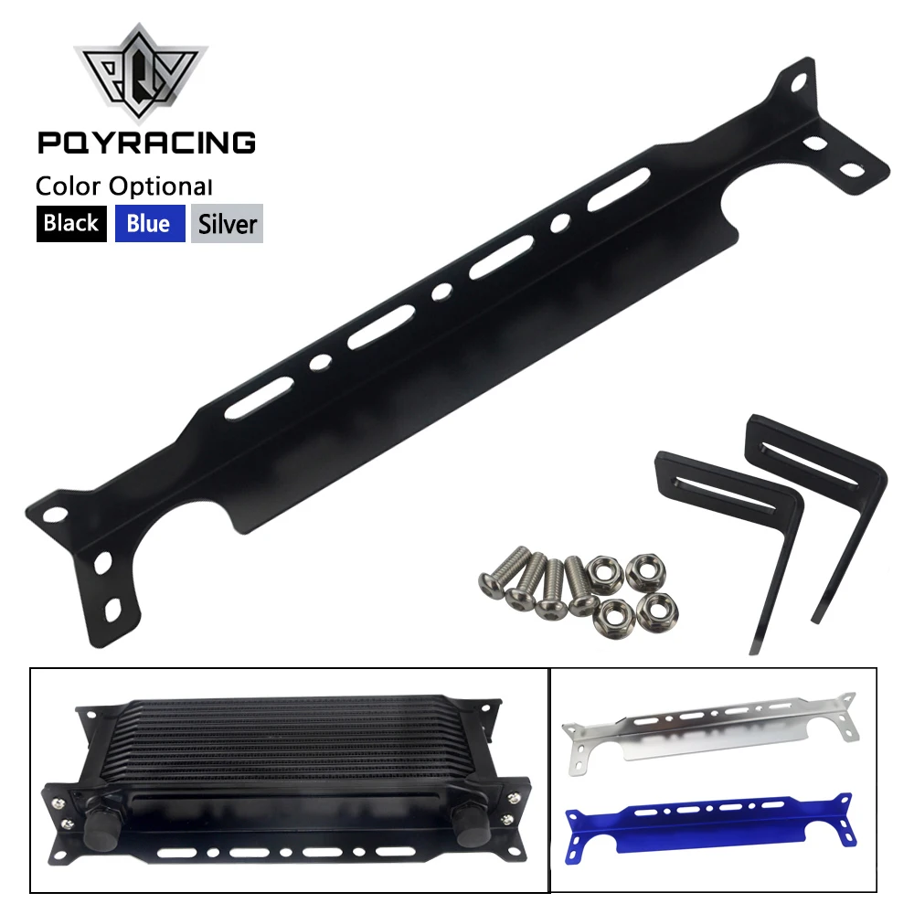 Kit soporte enfriador aceite aluminio universal rosca británica