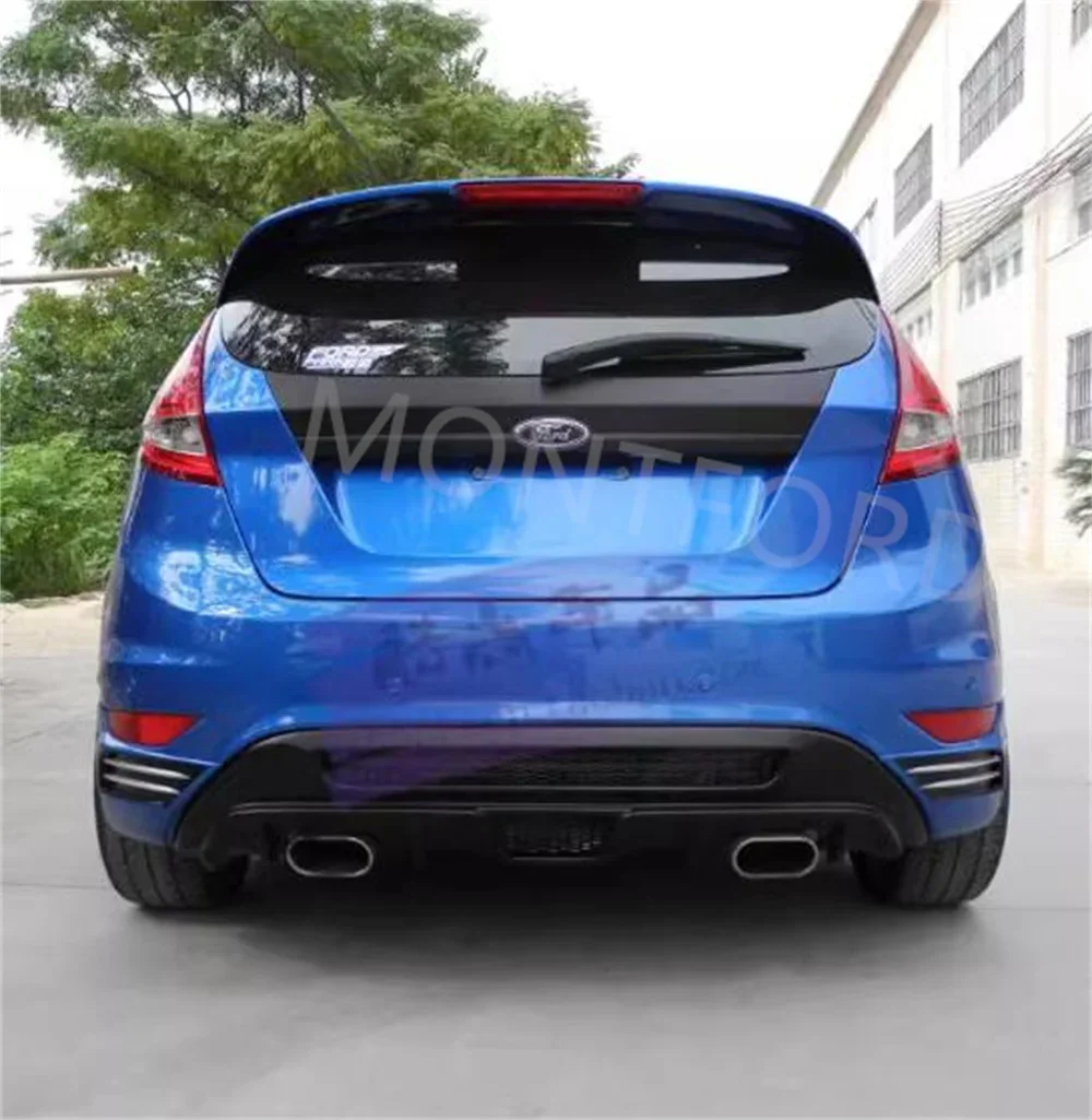 Difusor trasero estilo ST para Ford Fiesta MK7 2008-2013 - imagen 2