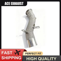 Tubo de escape de alto flujo ACE para BMW X4 y X5 F15, acero inoxidable