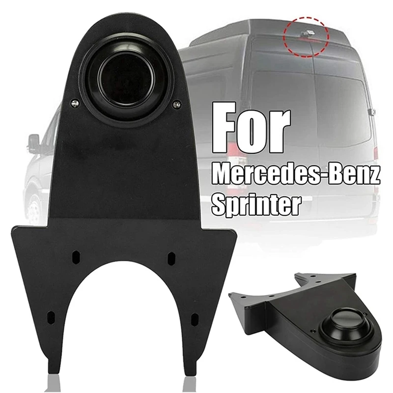 Cámara de visión trasera de coche, cubierta de cámara de marcha atrás para Mercedes Benz Viano Sprinter Vito Transporter Ford Transit - imagen 2