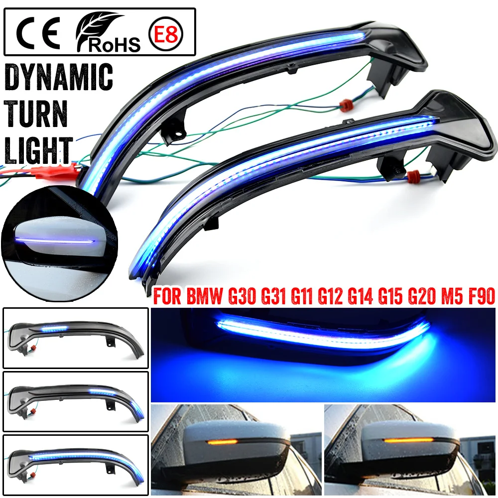 Intermitente LED secuencial espejo lateral BMW Serie 3 5 7 - imagen 3