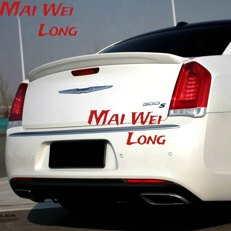 Alerón trasero de maletero estilo de fábrica ABS para Chrysler 300C 2011-2016 - imagen 4