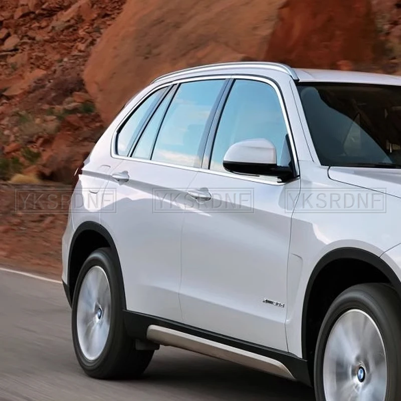 Marco ventana BMW X5 E70 F15 G05 acero inoxidable 2008-2021 negro - imagen 4
