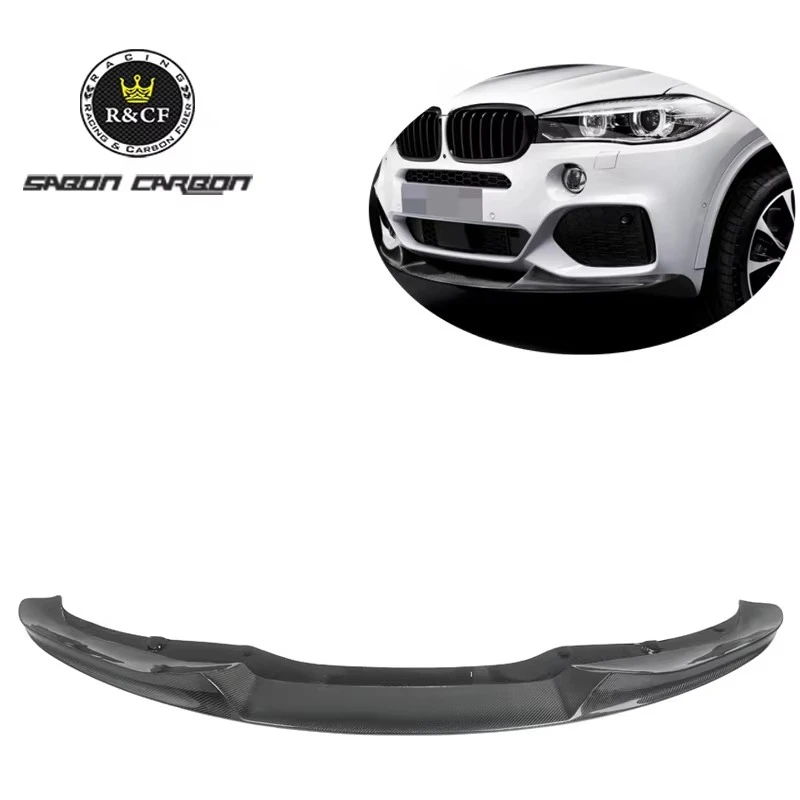 Labio parachoques delantero fibra de carbono estilo MP – BMW X5 F15 M