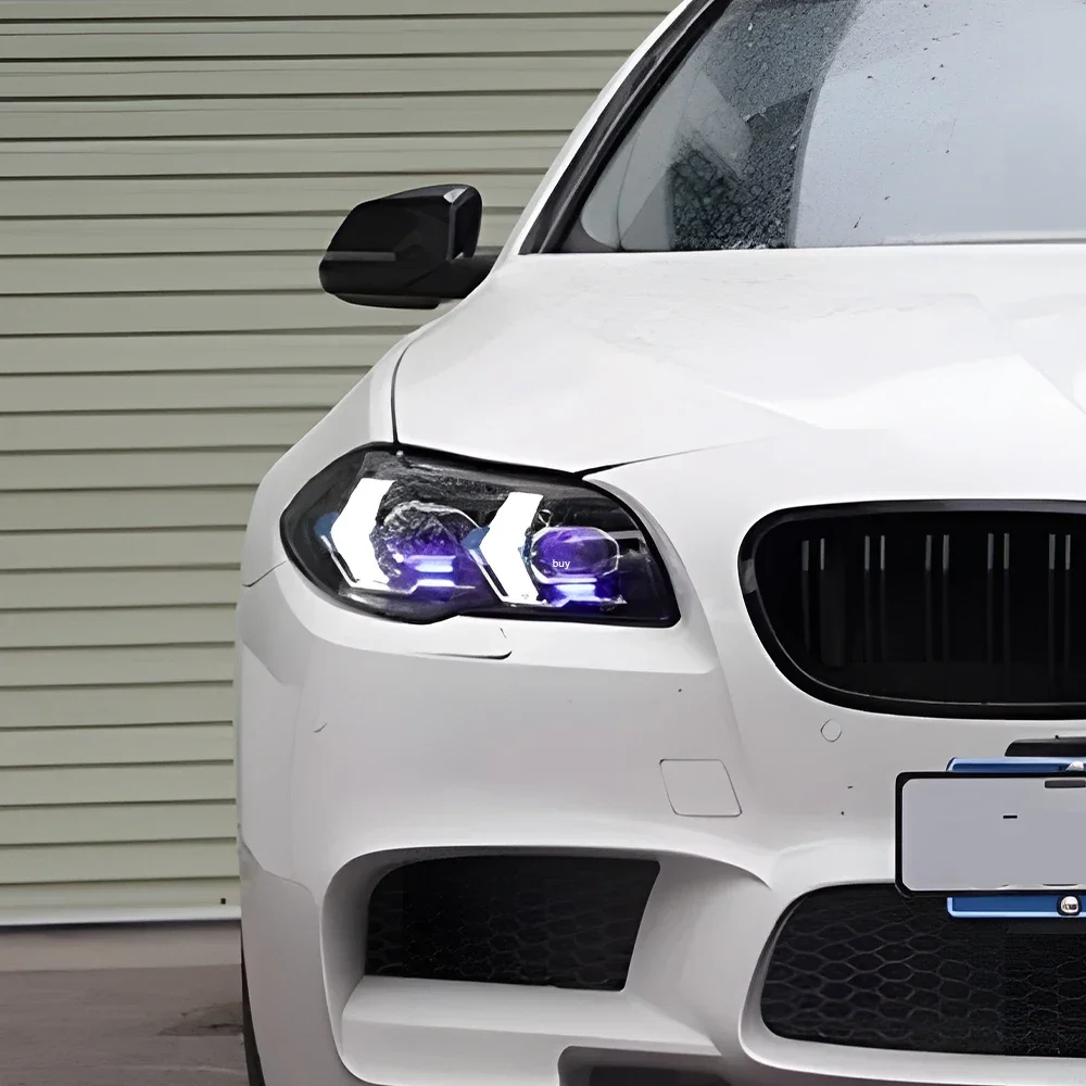 BMW Serie 5 F10-F18 faros automáticos LED con proyector estilo G30