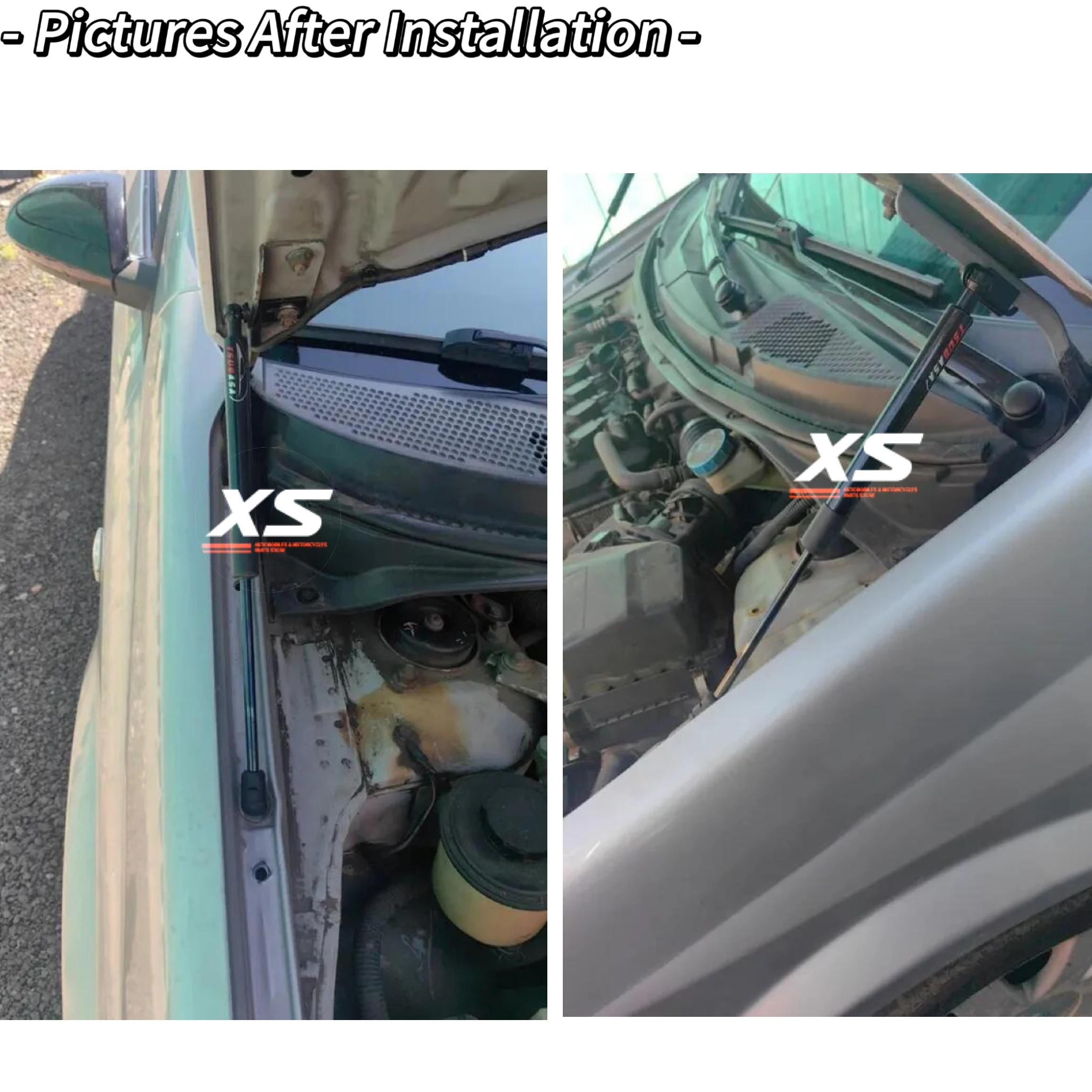 Amortiguadores de gas para capó delantero – Nissan Primera P12 2001-2008 - imagen 3