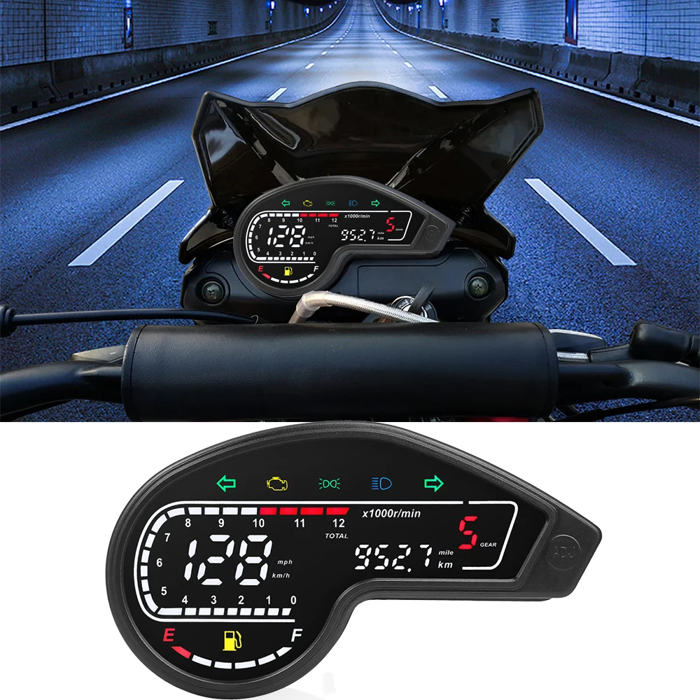 Velocímetro digital LCD para Honda Bros NXR150/NXR125 (2003-2014) - imagen 2