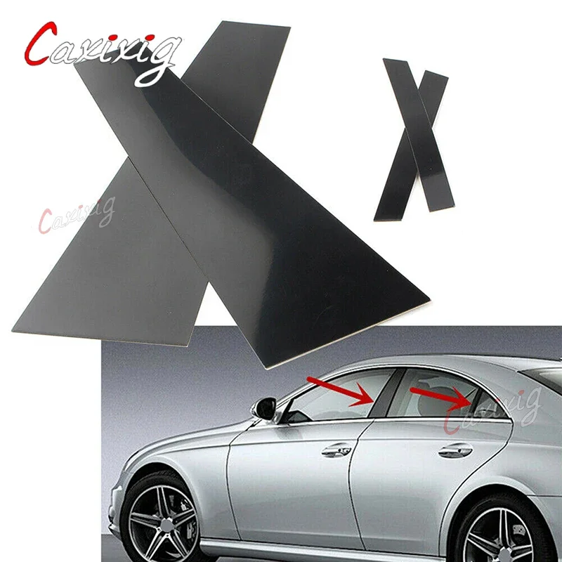 Embellecedor de pilar Mercedes CLS C219 2006-2011 – delantero ventana - imagen 3
