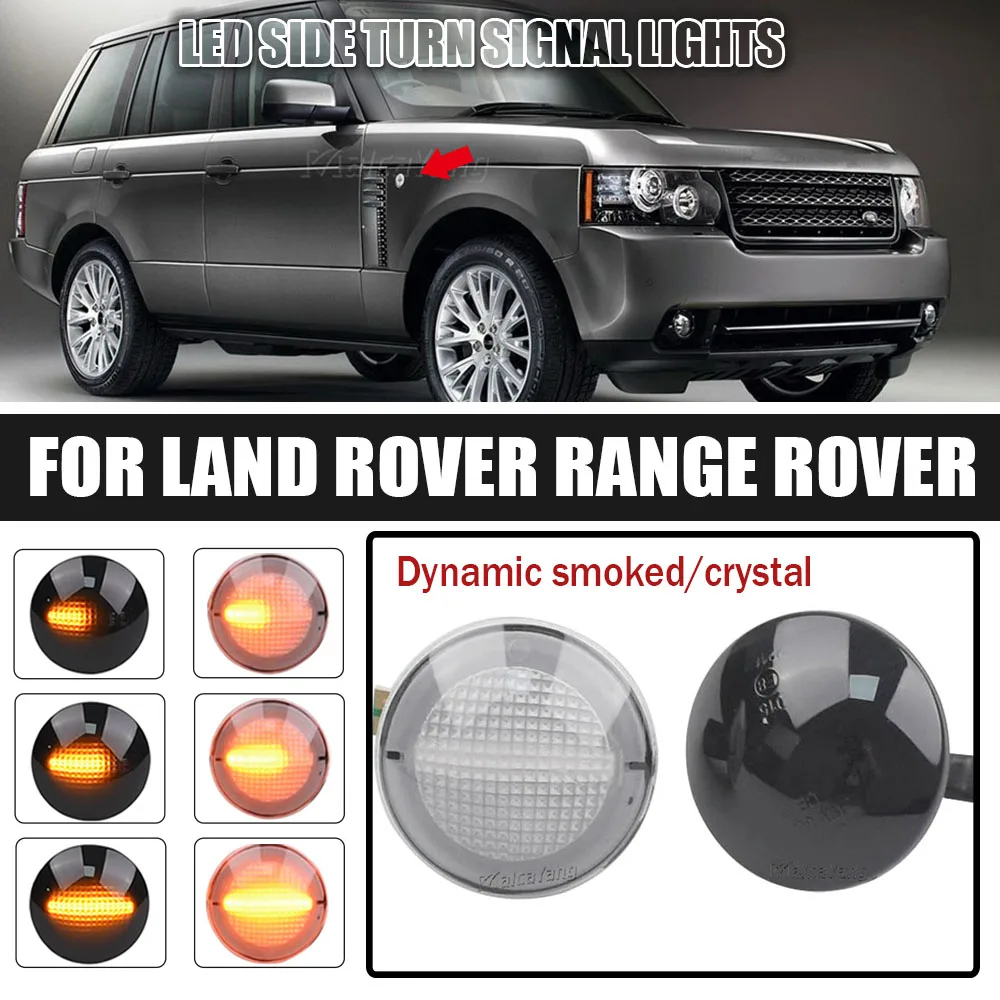 Intermitente LED dinámico XGB 500020A para Range Rover L322 2002-2012 - imagen 2