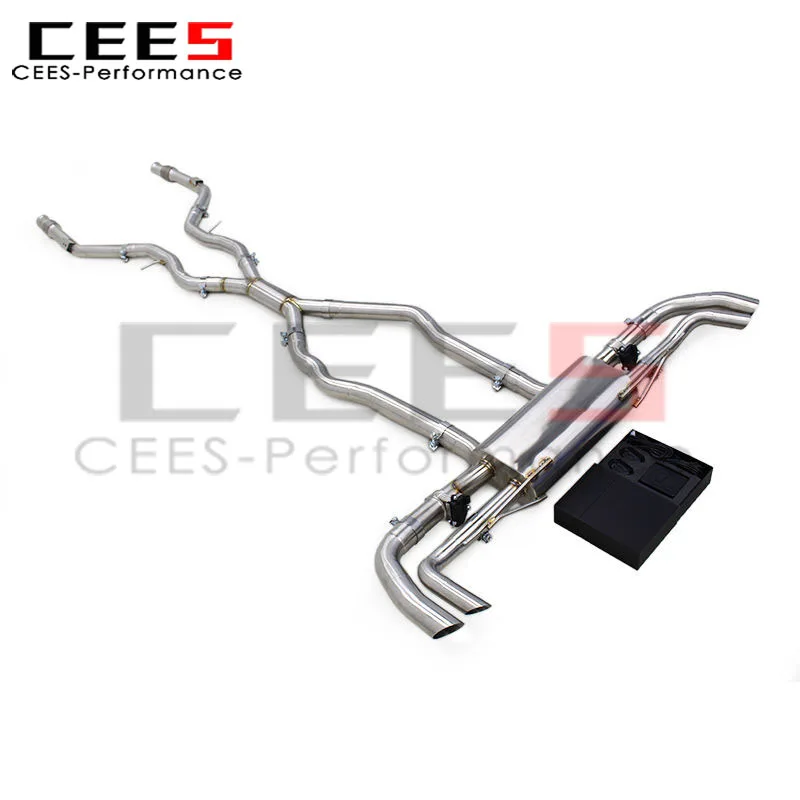 Escape Catback CEES Valvetronic Acero Inox – Mercedes GLS63 AMG X167 2019+ - imagen 2