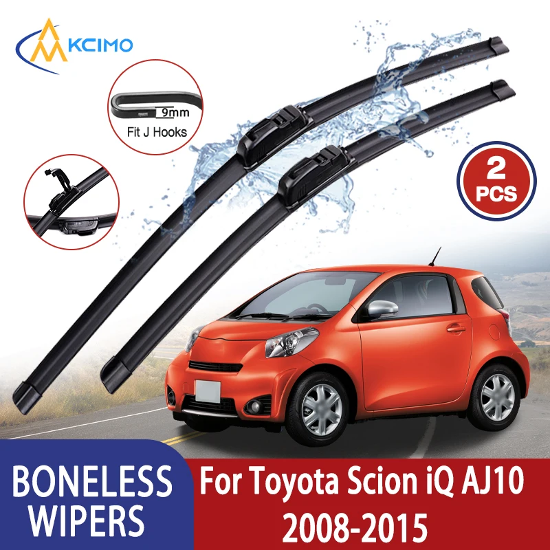 Kcimo Escobillas limpiaparabrisas para Toyota Scion iQ (2008-2015)