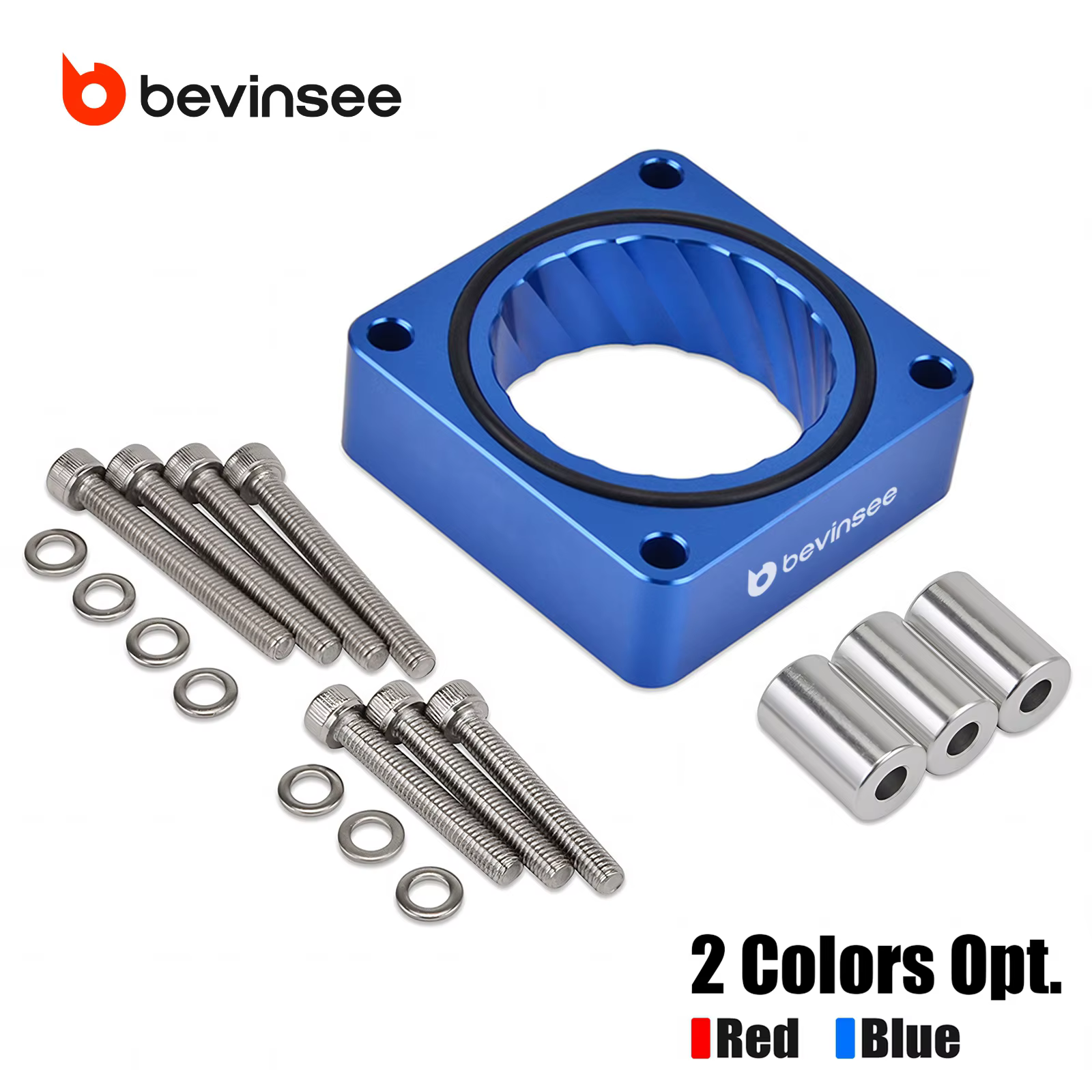 Espaciador cuerpo acelerador 4 pernos Jeep 2.5 y 4.0 L