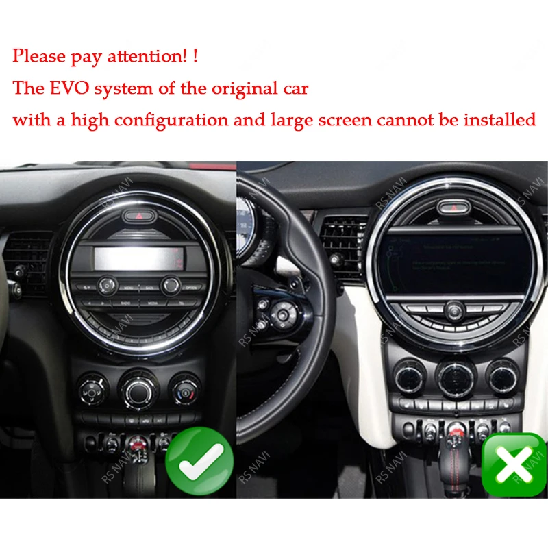 Autoradio Android 15 CarPlay 2K para MINI Cooper F54-F56 (2015-2019) - imagen 2
