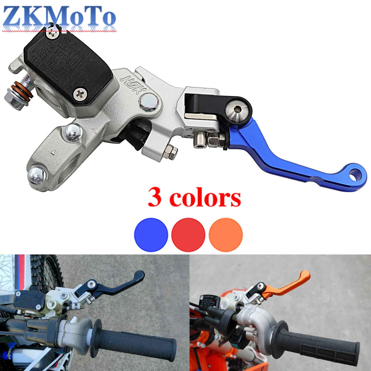 Cilindro maestro CNC bomba de freno Husqvarna y KTM Motocross