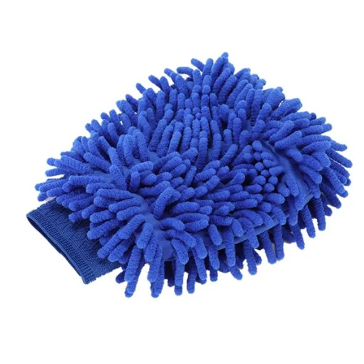 Guantes de fibra ultrafina para limpieza de parabrisas y ventanas de coche, guantes para lavado de coches de chenilla azul, suministros de limpieza para coche - imagen 5