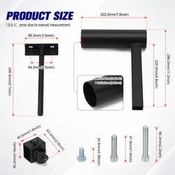 Kit accesorio cabeza de pato para cambiador de neumáticos – brazo oscilante