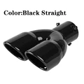 Black straight