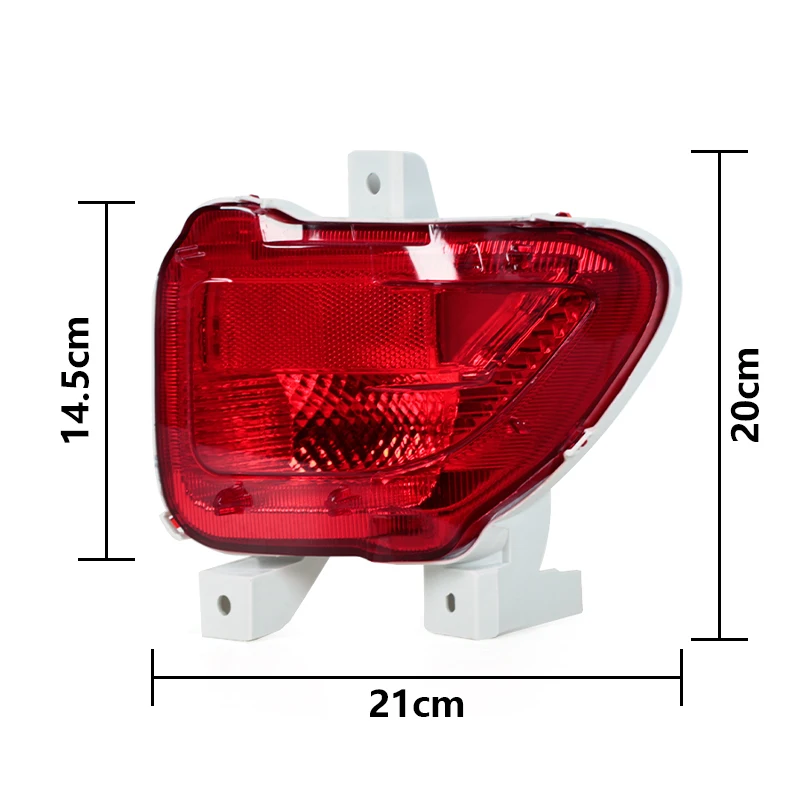 Luz de parachoques trasero de coche para Toyota RAV4 2005 2006 2007-2012 luz reflectora luz de señal de freno luz de marcha atrás luz de advertencia sin bombilla - imagen 2