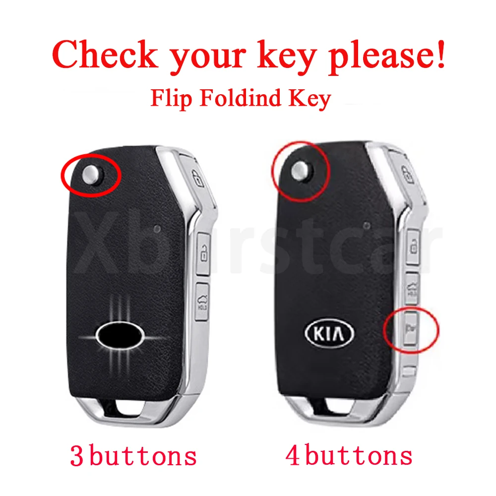 Funda llave TPU para Kia Sportage y Sorento 2018-2019 con tapa - imagen 2