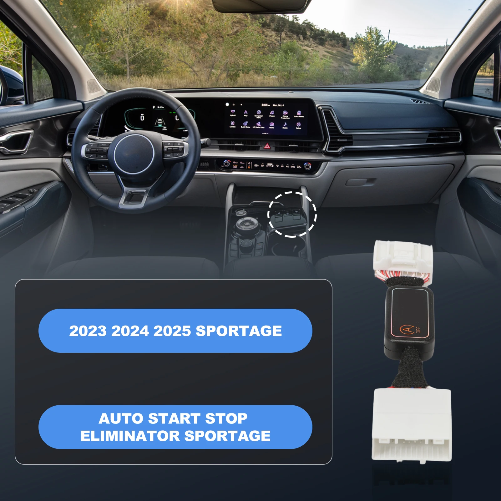 Eliminador de arranque y parada Kia Sportage 2023-2025 - imagen 4