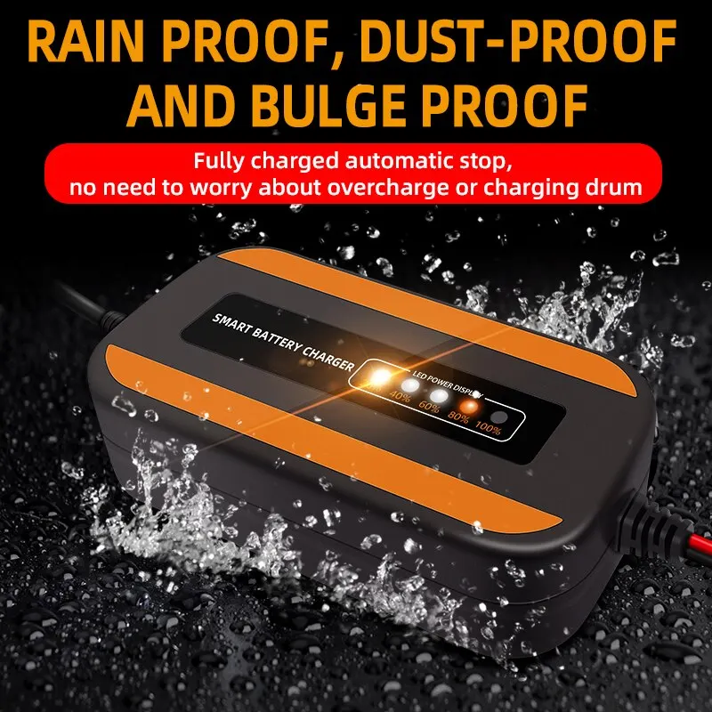 Cargador automático 6/12 V 2 A para baterías de coche y moto - imagen 5