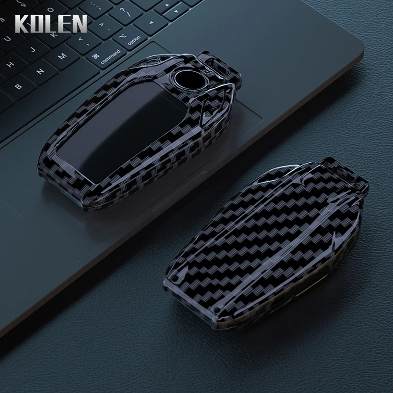 Funda llave BMW fibra carbono – Carcasa protectora 5 Series G30 X5 - imagen 4