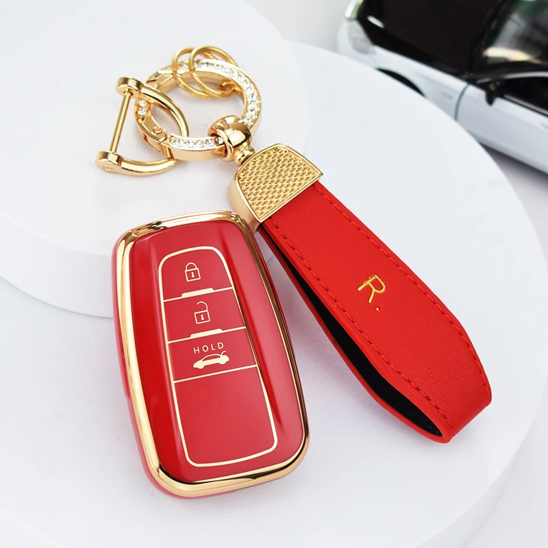 Funda de TPU para llave Toyota RAV4, Camry, C-HR y Corolla - imagen 3