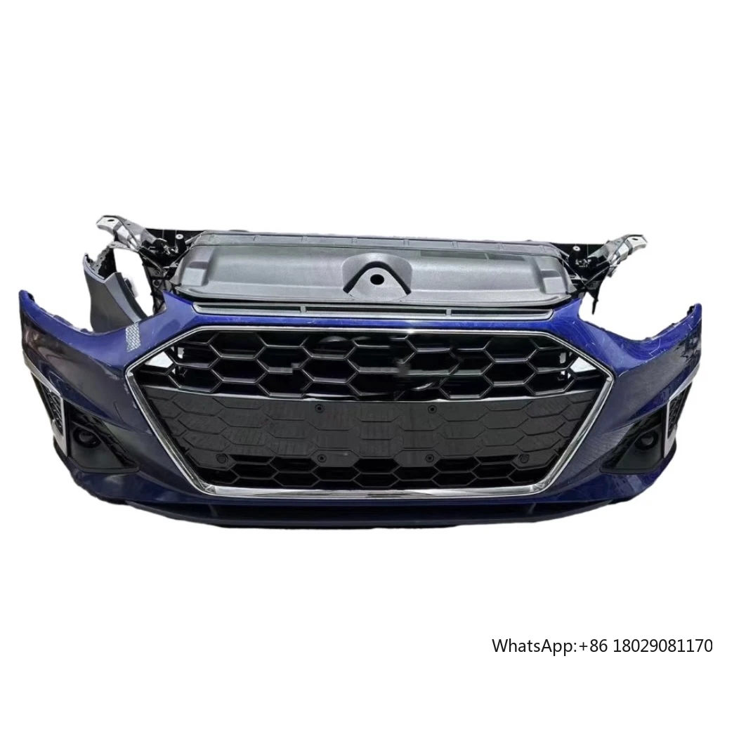 Alta calidad para Audi A4 conjunto de faros de radiador de rejilla parachoques delantero adecuado para parachoques de coche