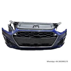 Alta calidad para Audi A4 conjunto de faros de radiador de rejilla parachoques delantero adecuado para parachoques de coche