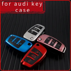 Funda TPU plegable para llave Audi de 3 botones – A1, A3, Q3