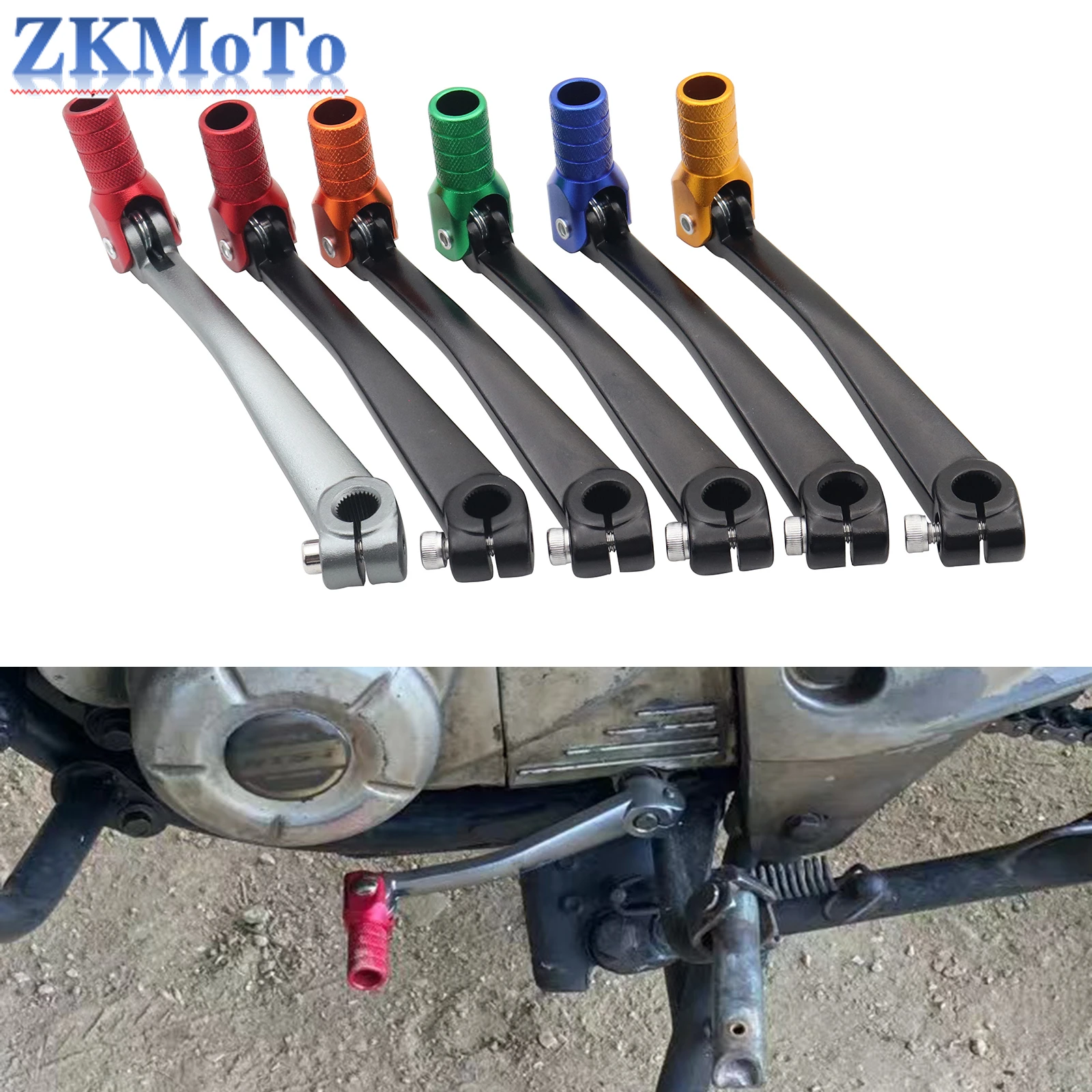 Palanca de cambios universal para motos 125-250cc - Suzuki Yamaha KTM