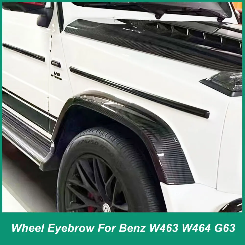 Aletines de rueda en carbono seco Mercedes Clase G W464 G500/G63